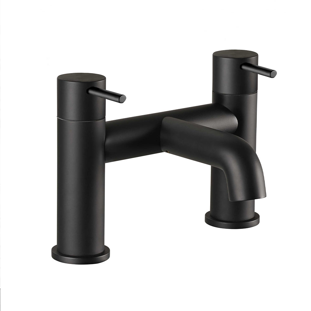   Black Deck Mounted Tap-Tapron