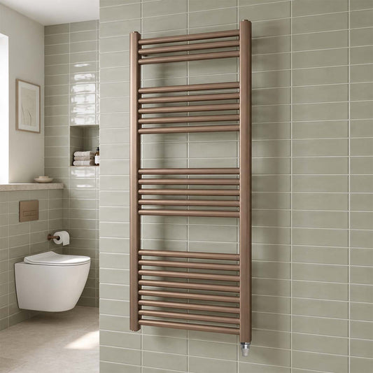 Bronze Electric Towel Rail - 1200mm x 500mm 1200