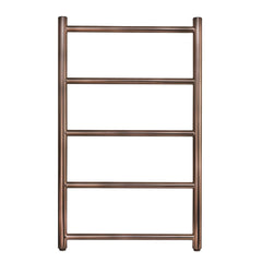 brushed bronze towel warmer rail dual fuel