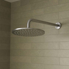 Brushed Stainless Steel Round Wall Shower Arm Ireland