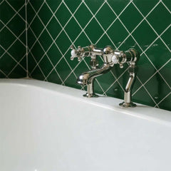 Brushed nickel bath filler tap Ireland