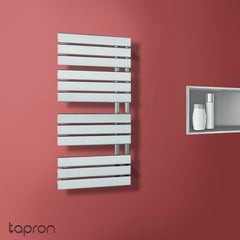 Open-Side Chrome Towel Radiator - 1080mm X 550mm