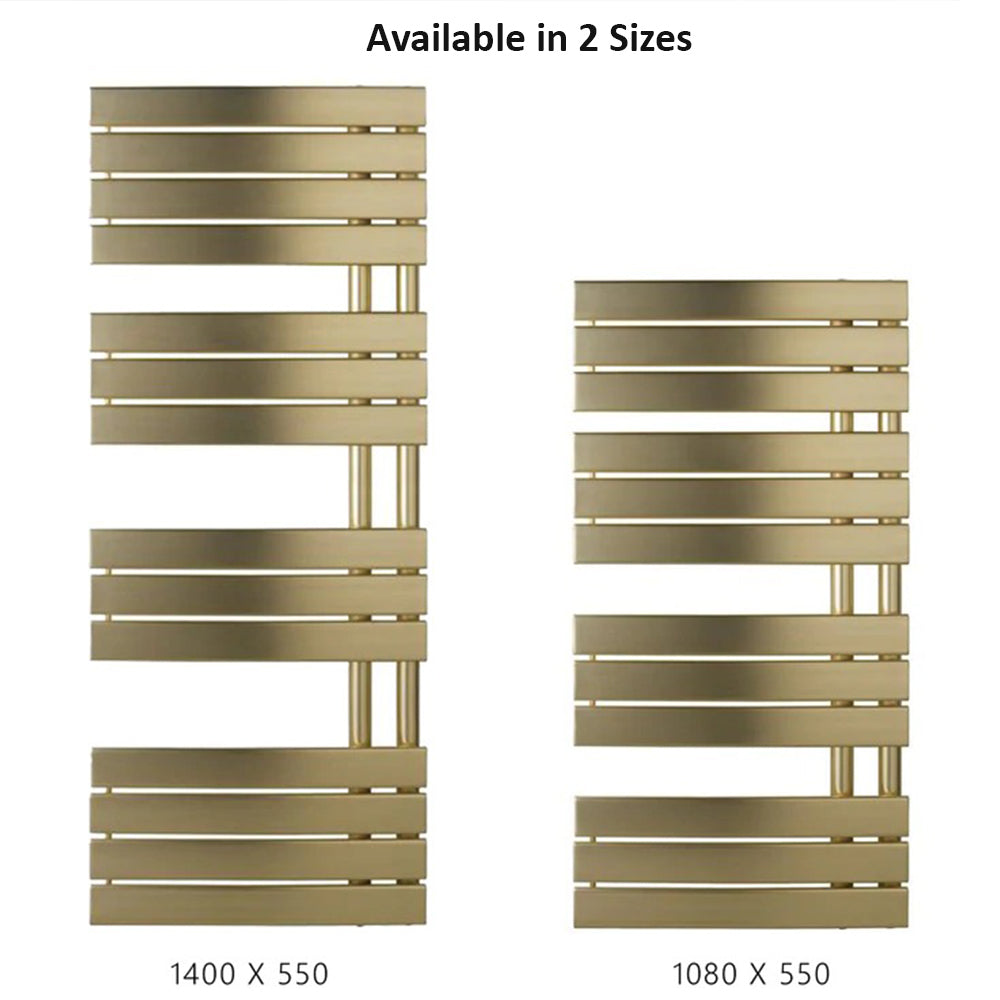 Brushed Brass Towel Rail