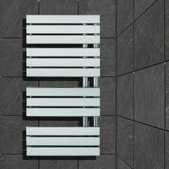 CLEO Stainless Steel Open-Side Heated Towel Rail - Chrome 1080 X 550-1273BTU