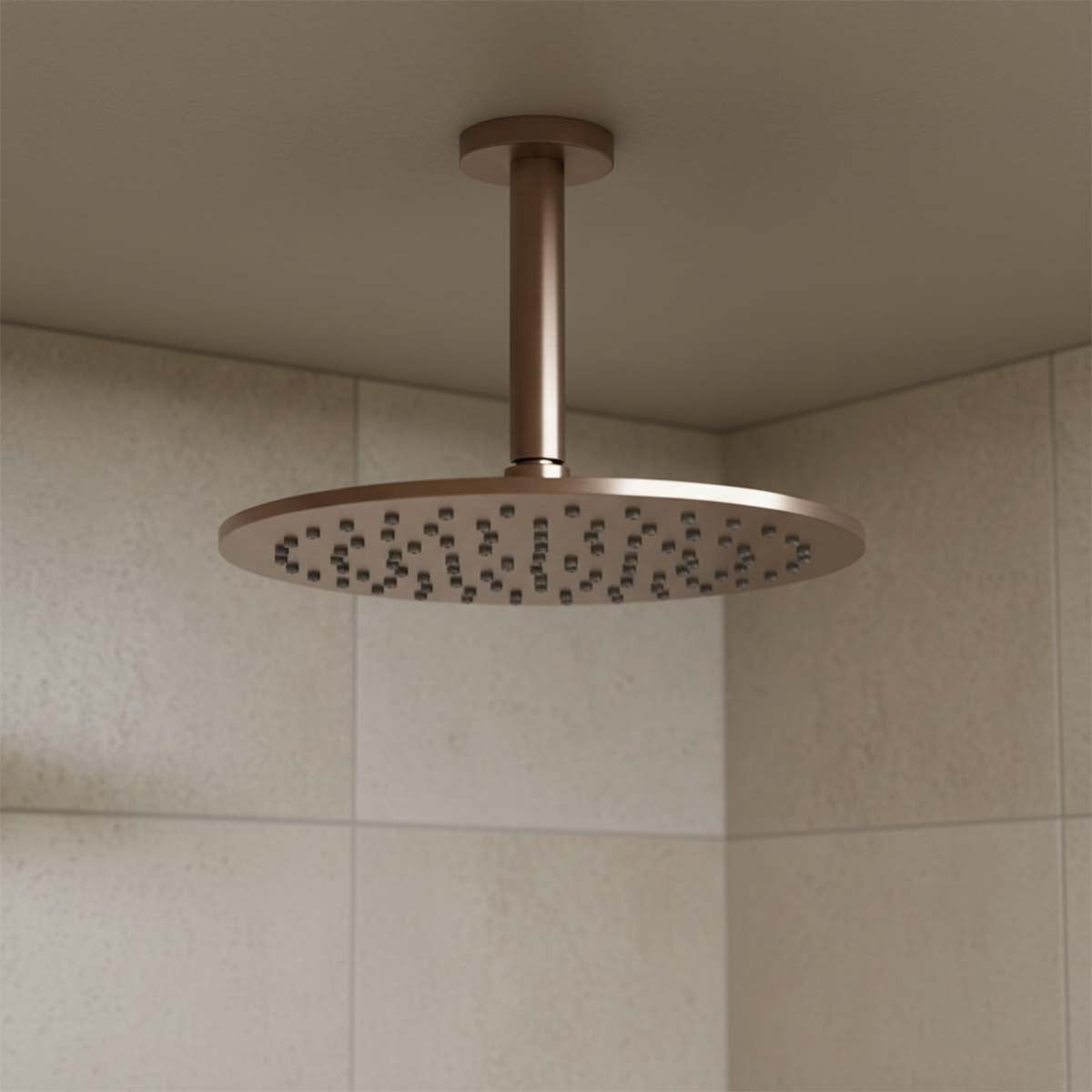 Ceiling shower arm bronze - Ireland
