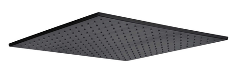 Black Shower Head Ceiling Mounted - 400mm