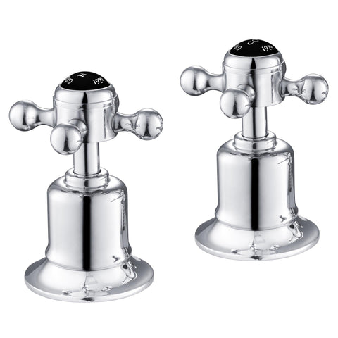 Chester Black Crosshead Deck Mounted Panel Valves ¾