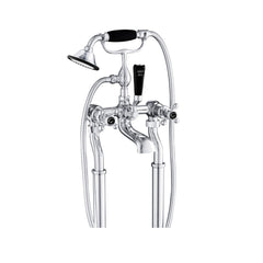 Standalone bath tap with handset kit