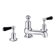Chrome Traditional 3 Hole Sink Tap