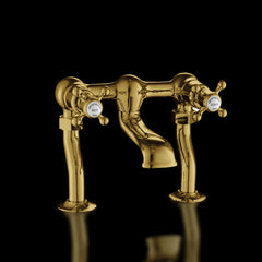 Victorian-style bath filler tap