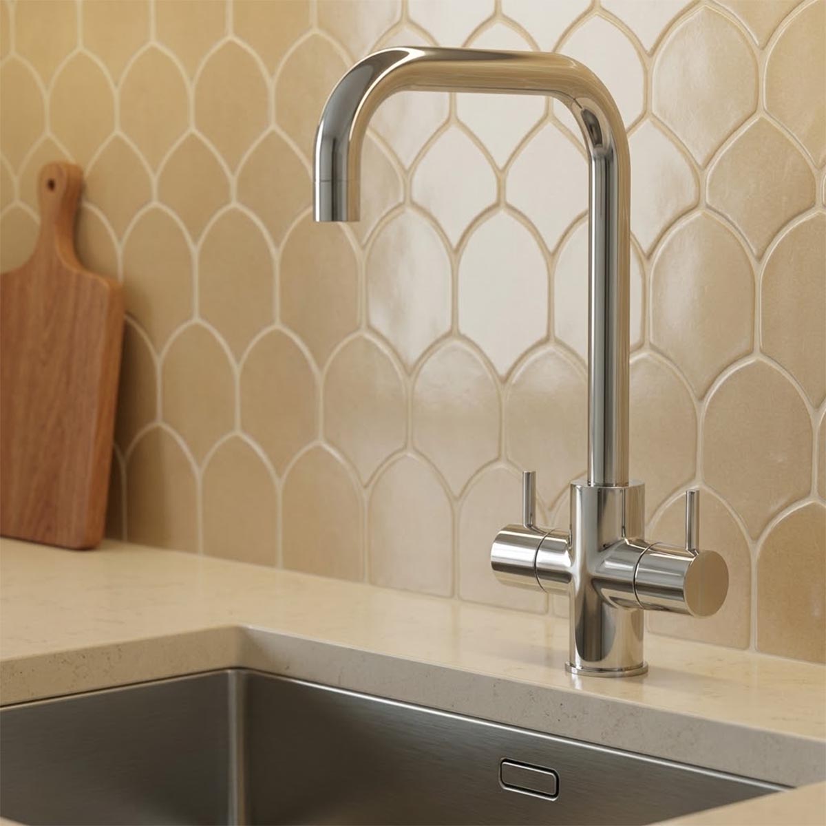 Chrome Kitchen Tap
