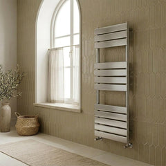 Chrome Towel Radiator - 1200 X 500mm