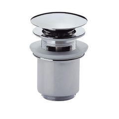Chester slotted click clack basin waste - Chrome finish