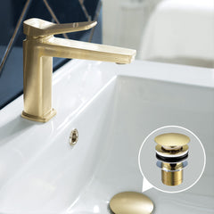 Slotted basin waste-Tapron
