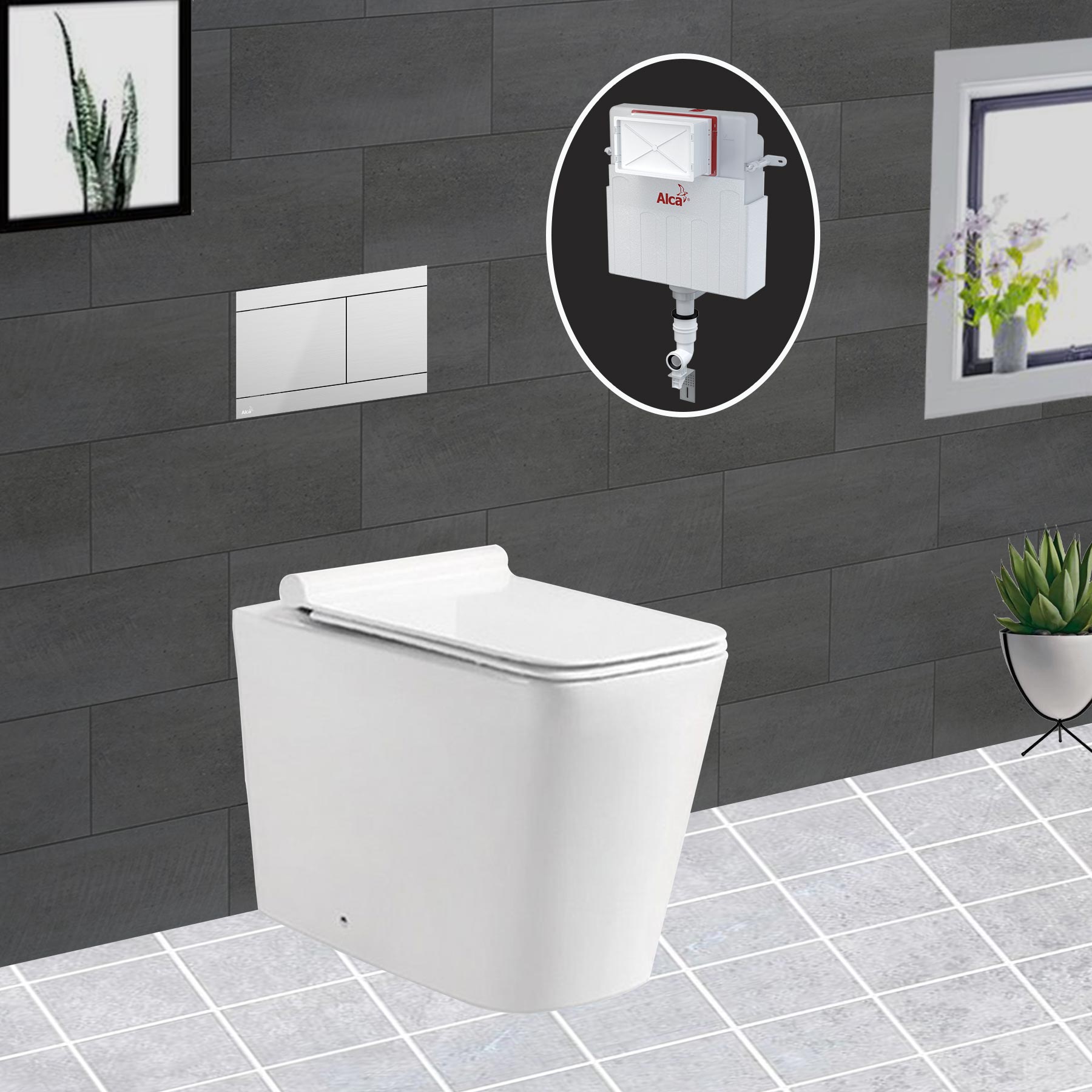 Concealed Cistern