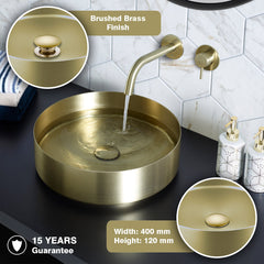 Brushed Brass Finish Tap-Tapron