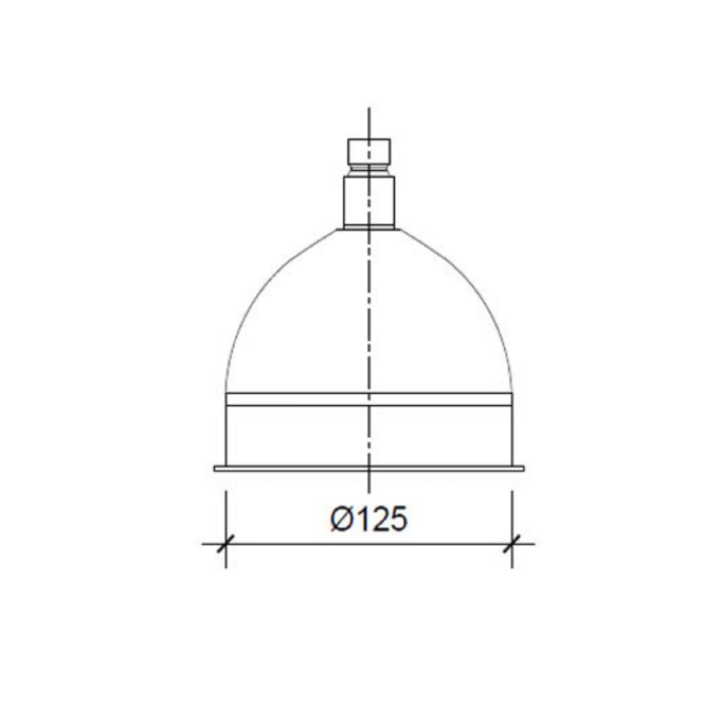 Gold Cross Victorian Bath Shower Heads  - tapron