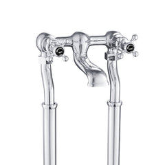 Traditional freestanding bath filler mixer tap