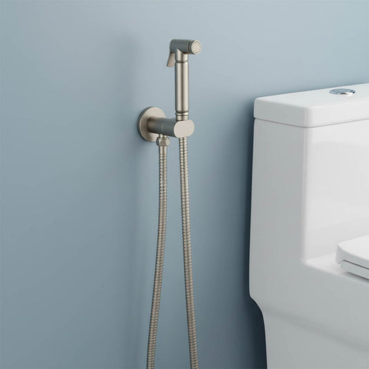 Brushed nickel bidet sprayer  - Ireland