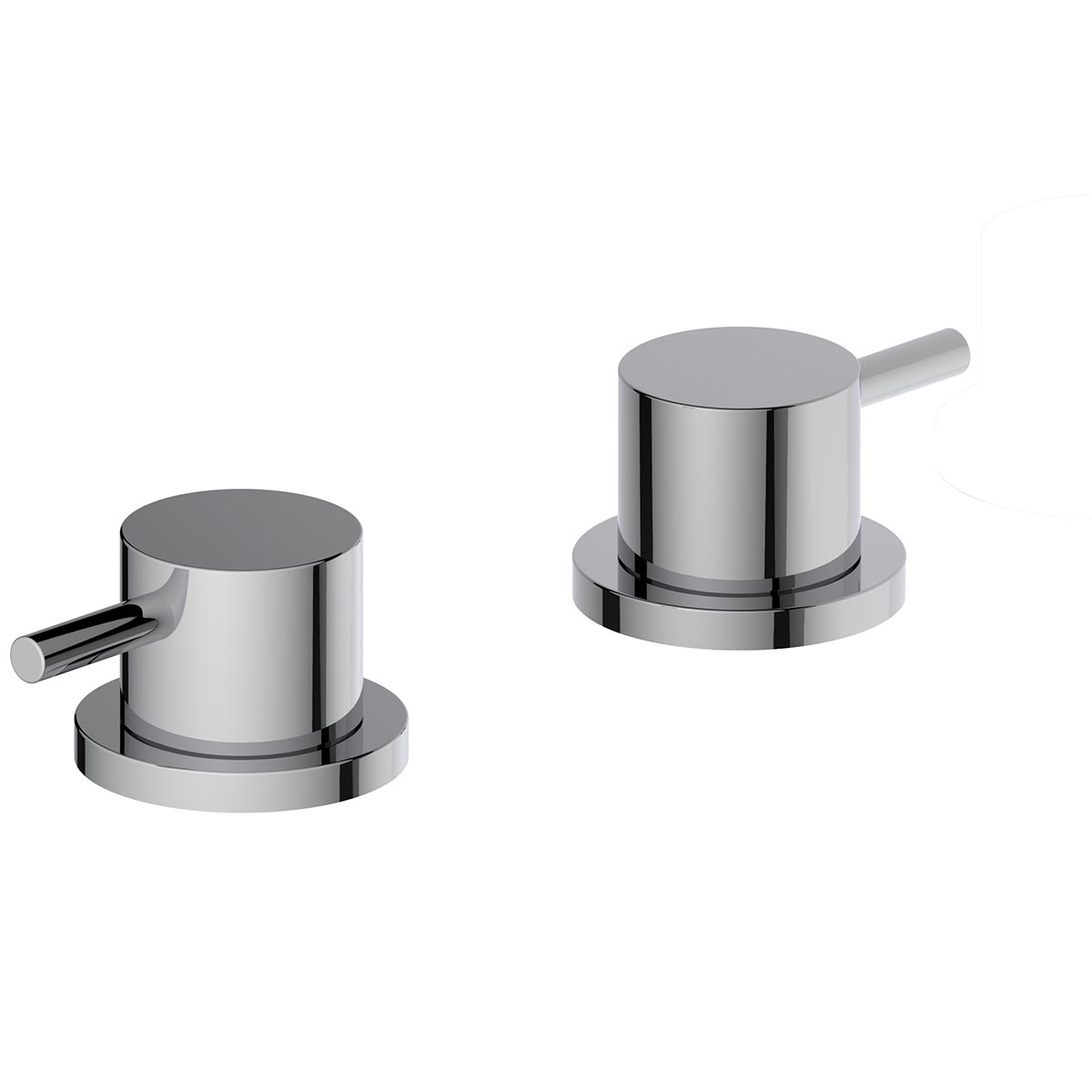 Deck Mounted Panel Valves - Chrome