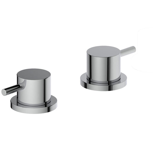 Deck Mounted Panel Valves - Chrome 1200