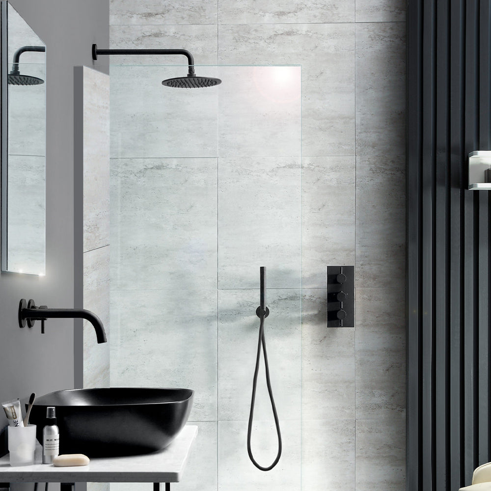 Wall Mounted Showers Arm Matt Black