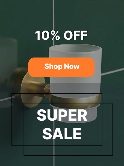 Gold Taps Sale Banner