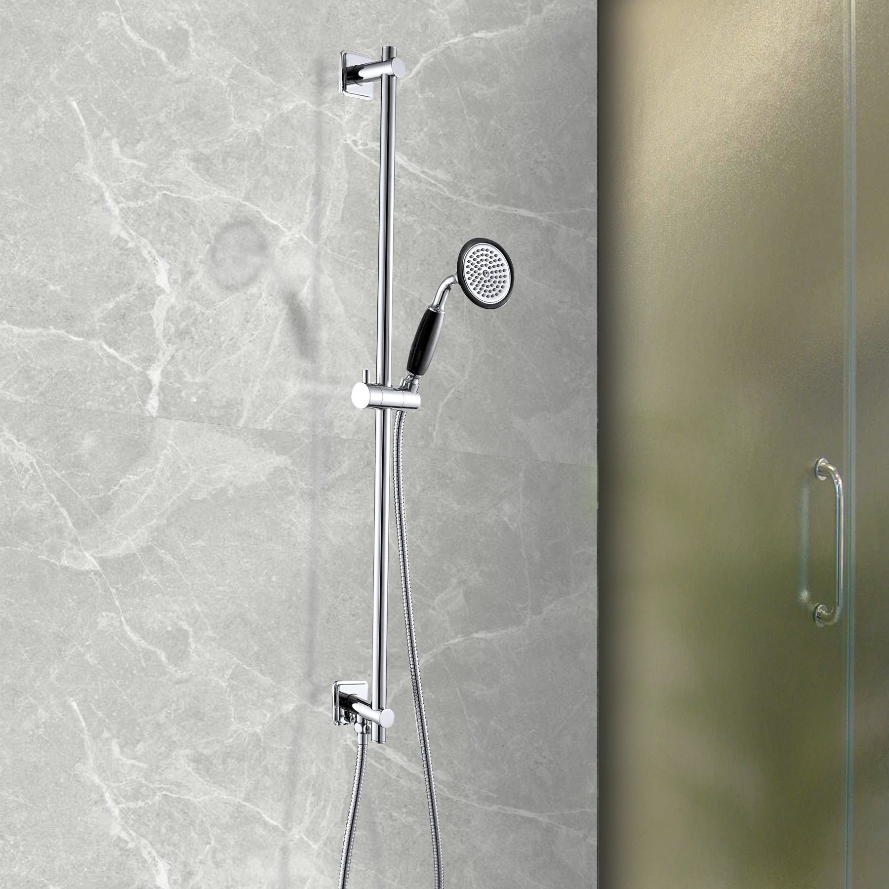 shower slider rail kit