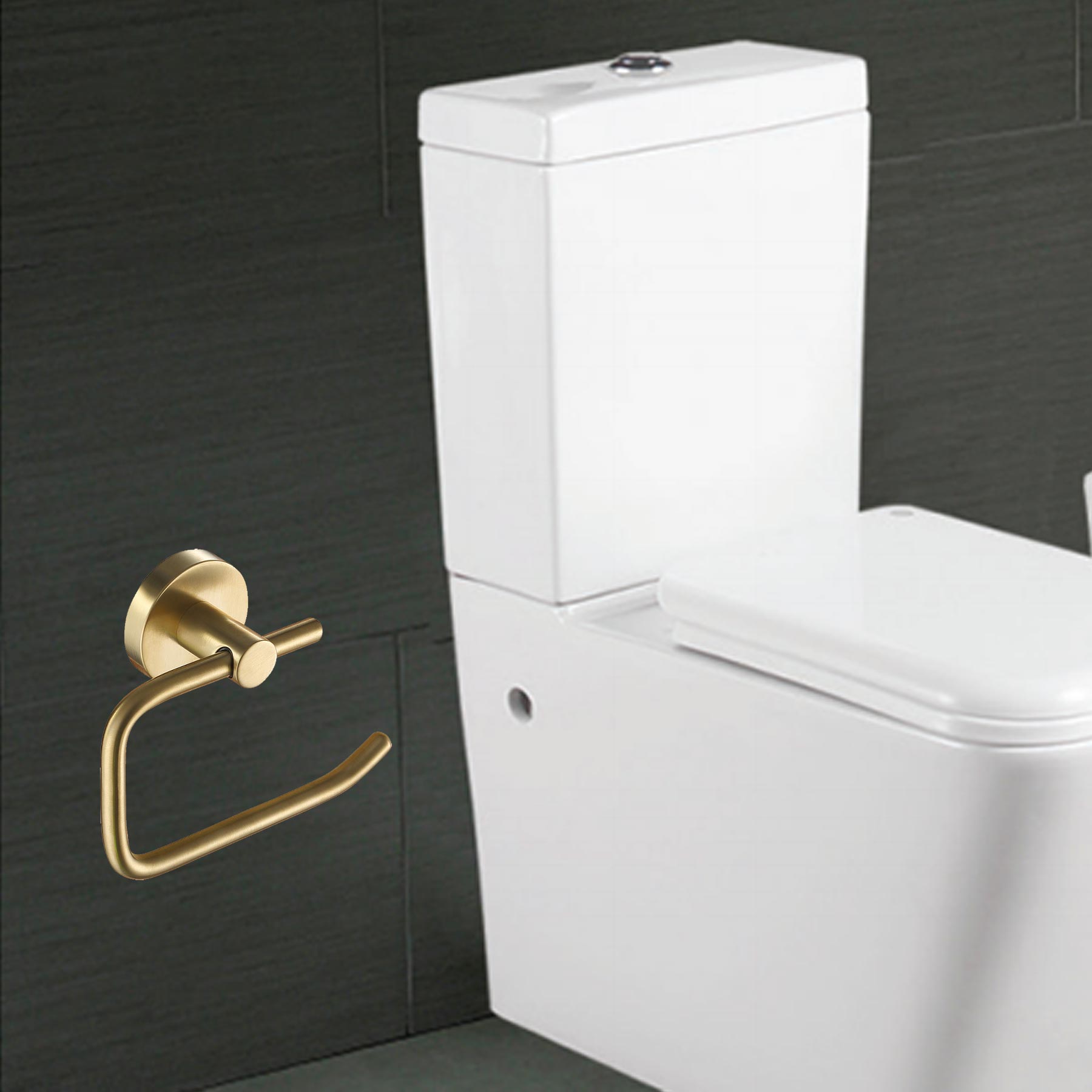 Gold Toilet Roll Holder