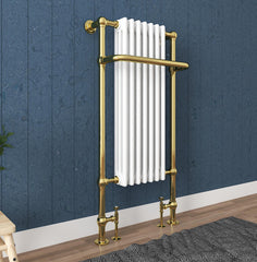 traditional towel radiator gold Ireland 