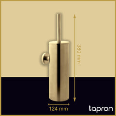 Wall mounted toilet brush holder - Dimension