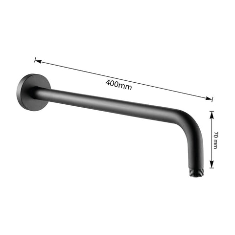shower wall arm