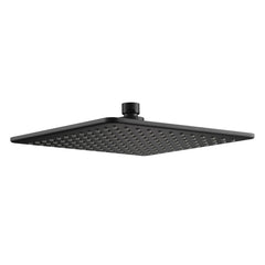 HIX Fixed Shower Head, 250mm - Matt Black Finish