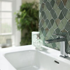 HIX Single lever basin mixer tap- chrome