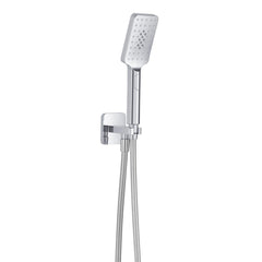 HIX Square Water Outlet with Holder, Hose and Hand shower 