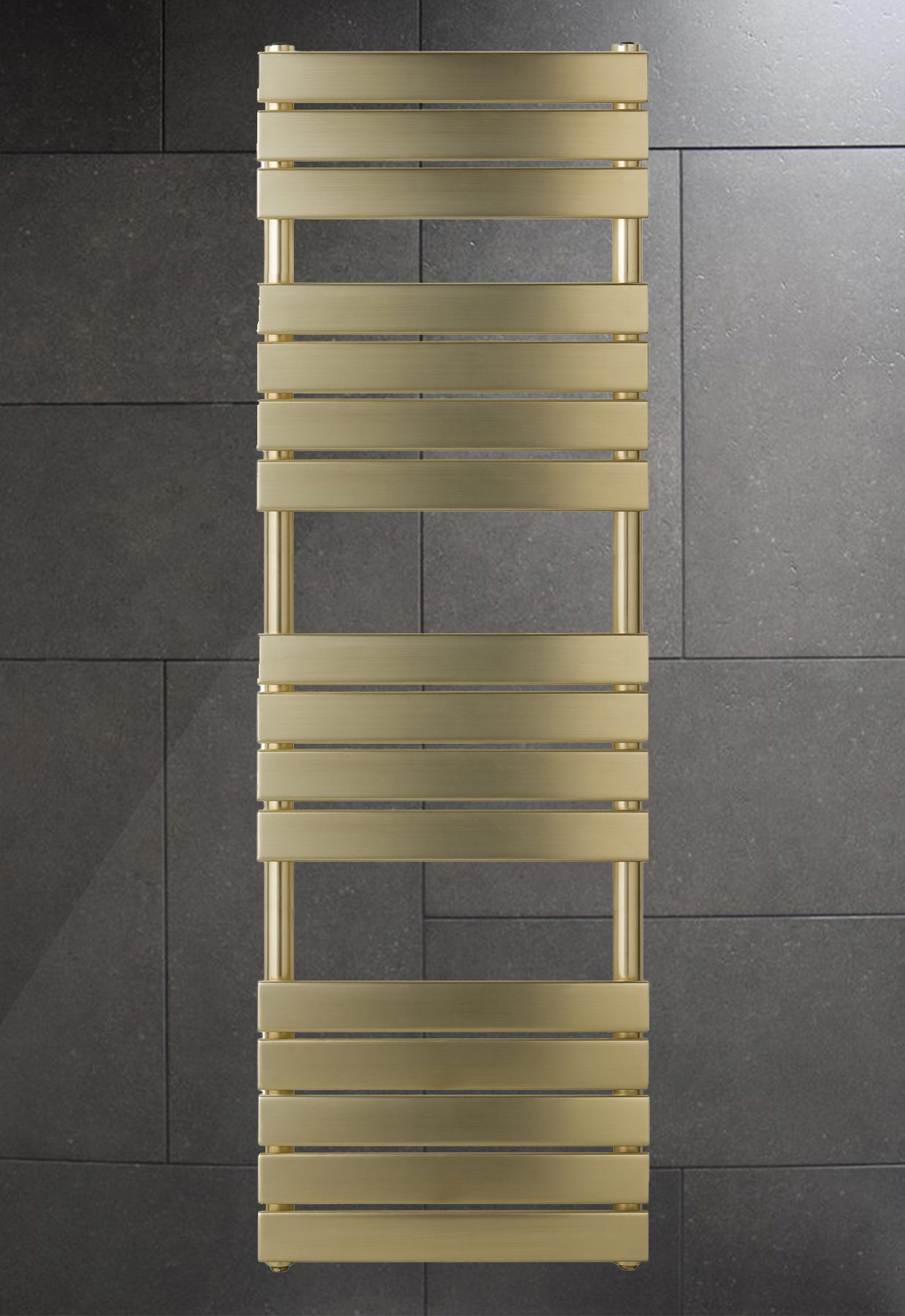 Gold Heated Towel Rail