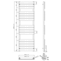 Towel Rail Dimensions