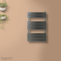 Small Towel Radiator 800mm X 500mm - Brushed Black