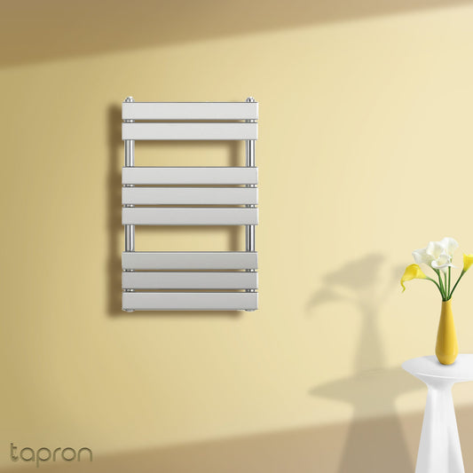 HIX Chrome Towel Rail Radiator - 800mm X 500mm