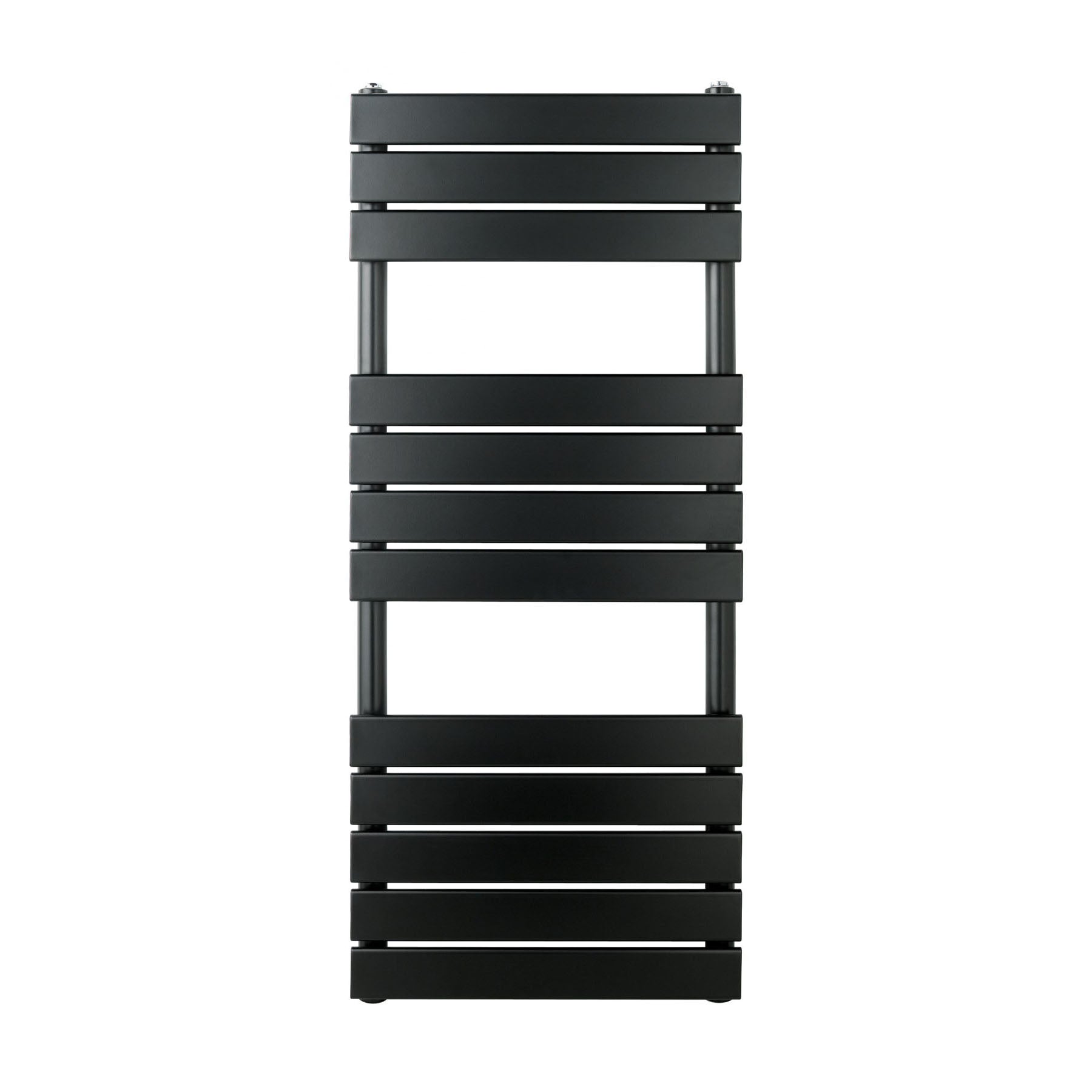 Black Heated Towel Rail Radiator 