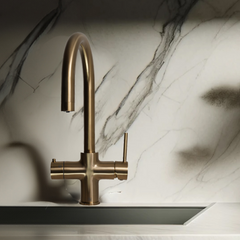 kitchen tap with filter and boiling water