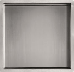 Square Stainless Steel Shower Niche- 300mm × 300mm