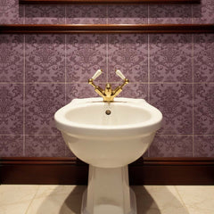 Lever  Bidet Mixer Tap with Pop Up Waste