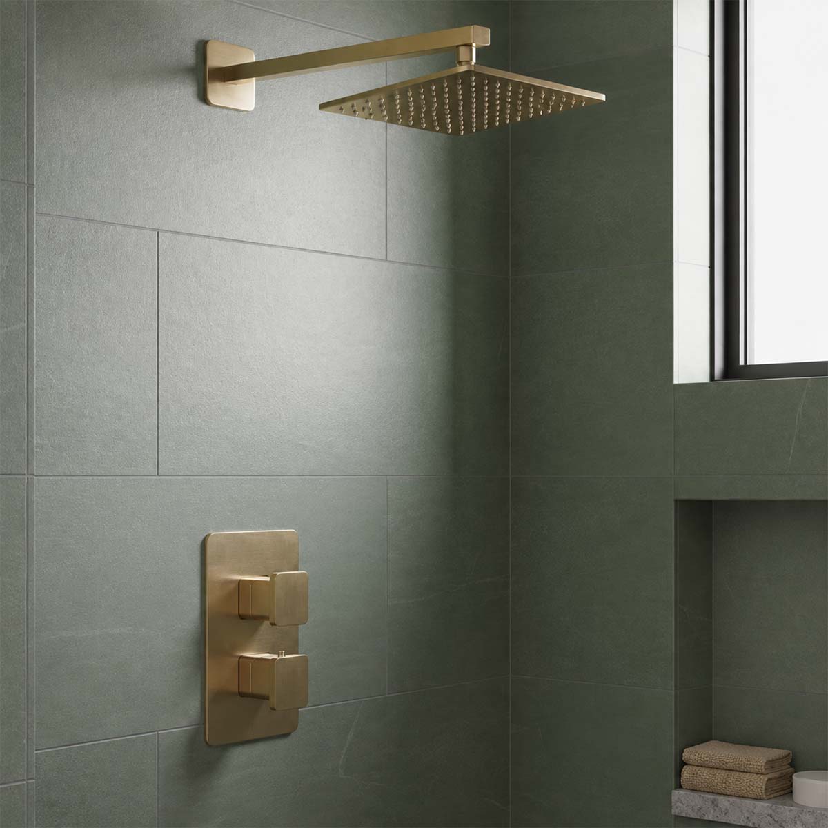 Long Shower Arm Wall Mounted