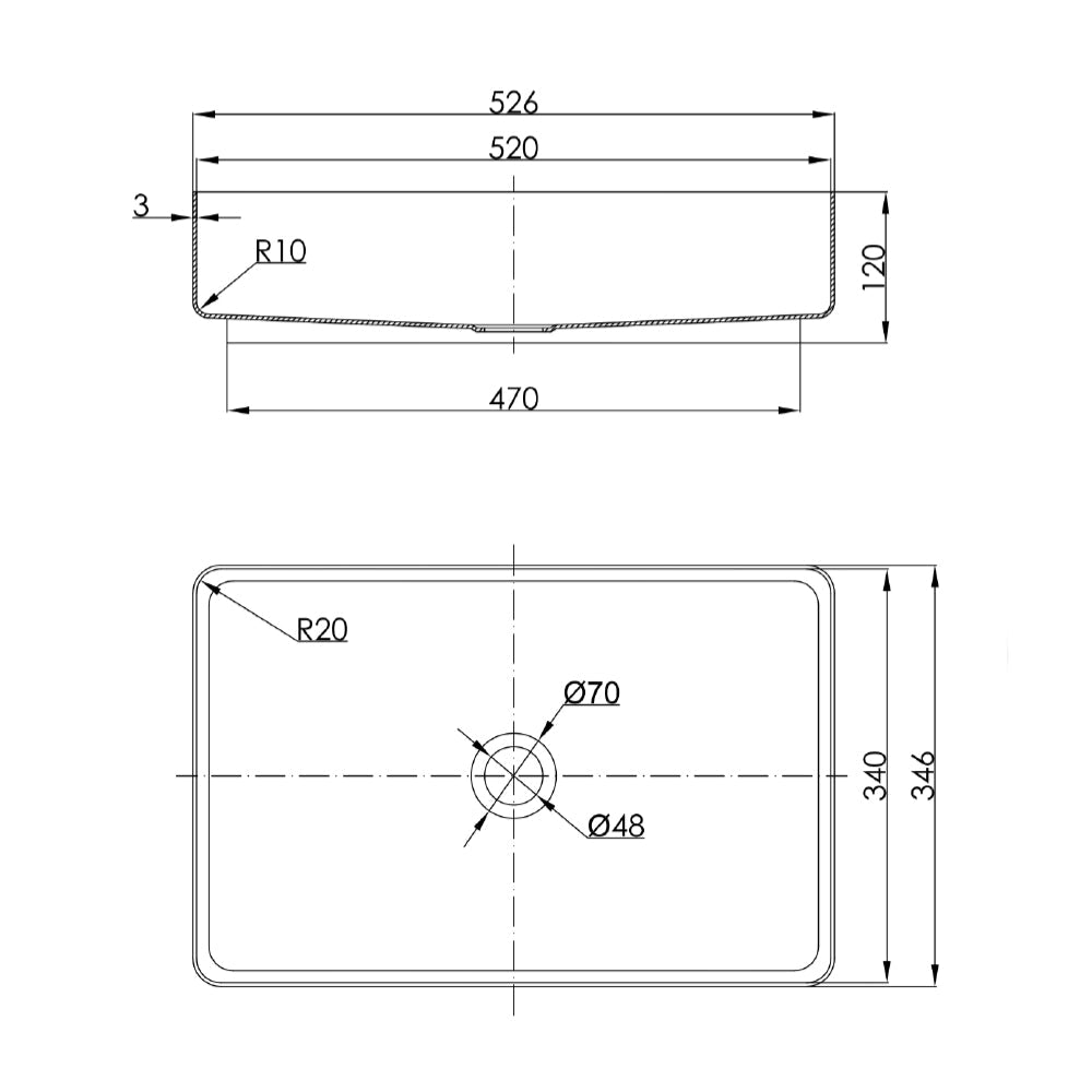 Technical Drawing-Tapron