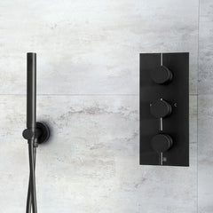 3 outlet concealed shower mixer valve