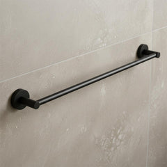 Matt Black 600mm Towel Bar