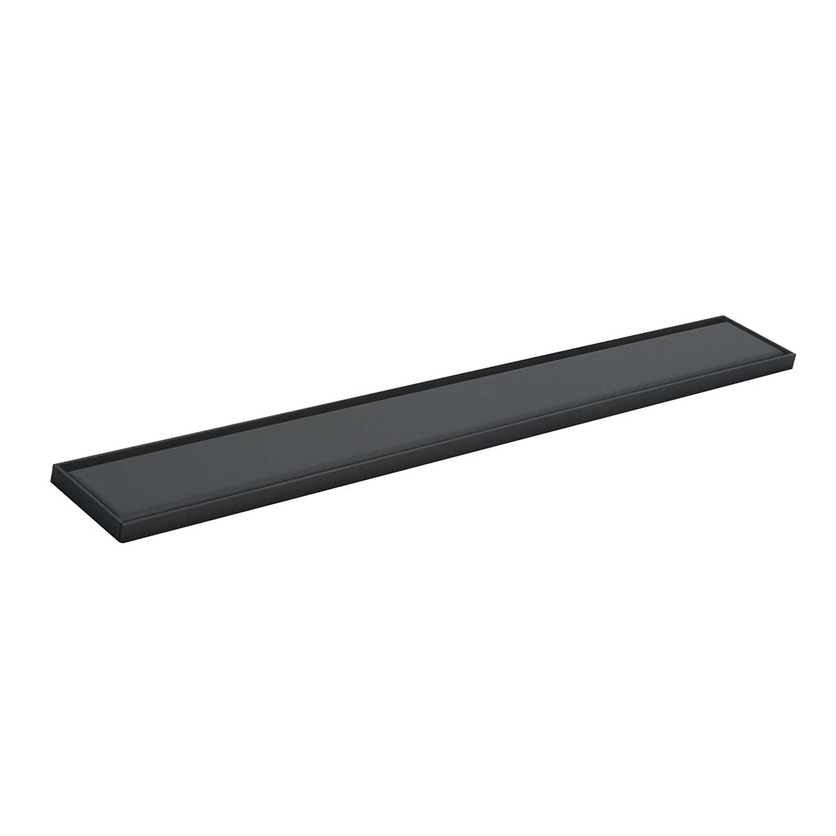 Matt Black 800 Linear Tileable Cover Drain Kit