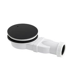 Matt black shower waste - Tapron