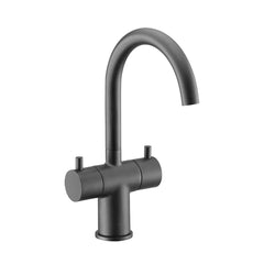 Mono Basin Mixer with Swivel Spout - Matt Black